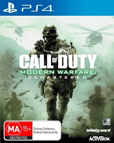 Activision Call Of Duty Modern Warfare Remastered Refurbished PS4 Playstation 4 Game